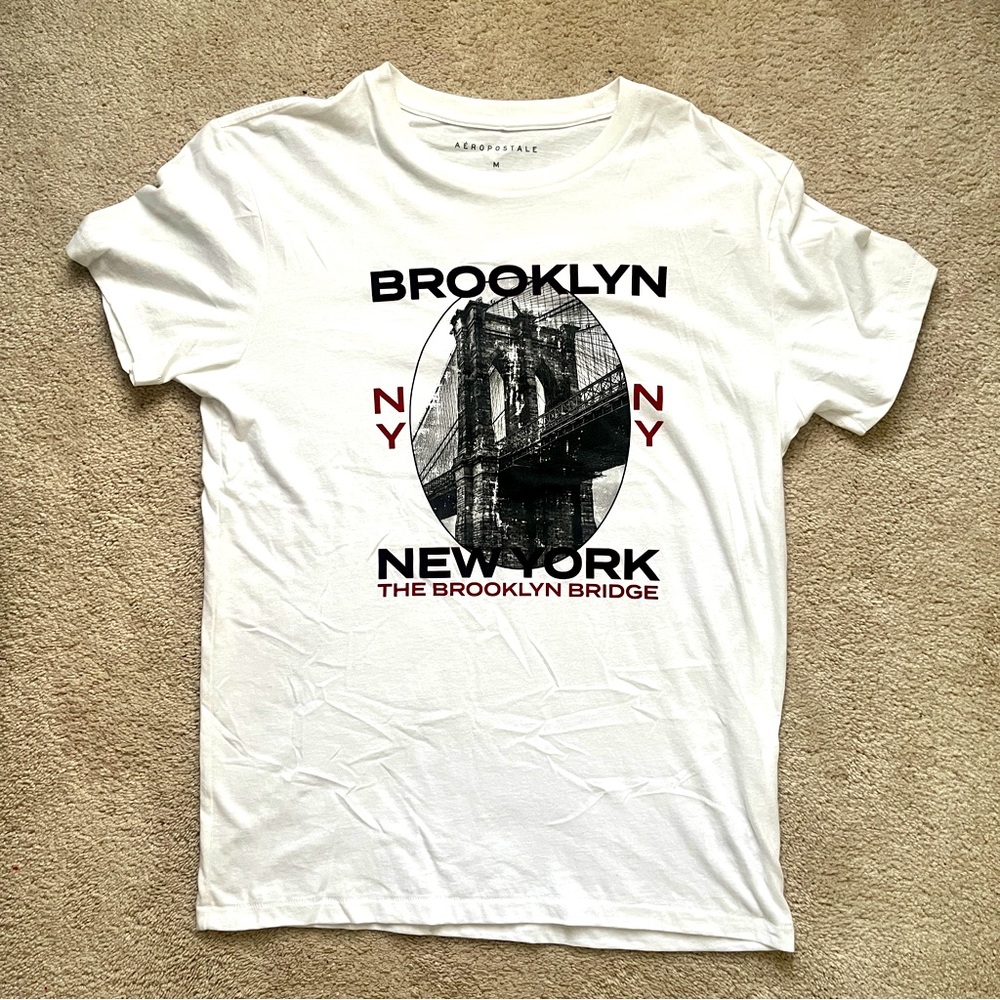 Aeropostale White Mens Medium T-Shirt